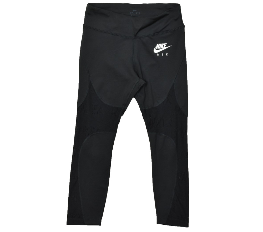 Nike Air Dri-FIT Women's Mesh Panel Leggings Black Size Medium Activewear Yoga
